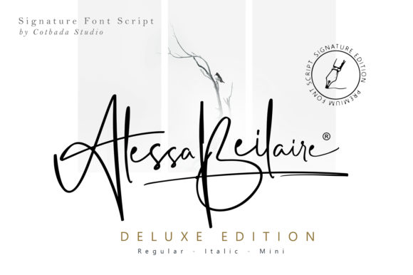 Alessa Beilaire: A Classy Script Font for Branding