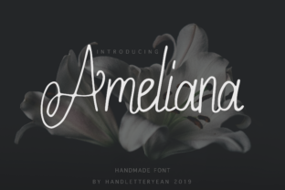 Ameliana: A Handwritten Font for Your Brand