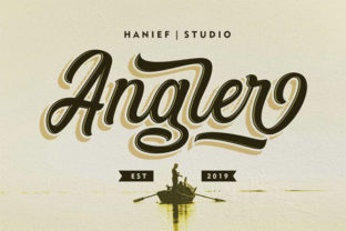 Angler: A Contemporary Fashion Font for Standout Branding