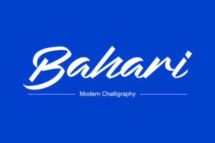 Bahari: A Modern Script Font for Editorial Design