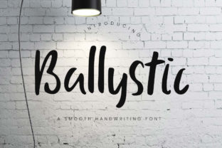 Ballystic: A Handwritten Font for Small Business Branding