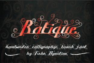 Batique: A Handwritten Script Font for Branding