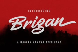 Brigan: A Premium Script Font for Campaigns