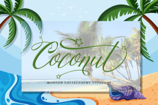 Coconut: A Modern Calligraphy Font for Web Design