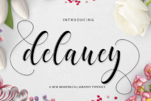 Delaney: A Modern Script Font for Brand Identity