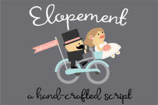 Elopement: A Hand-Crafted Script Font for Modern Web Design