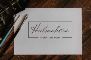 Halmahera: A Handmade Script Font for Modern Web Design