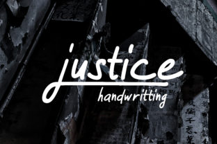 Justice: The Perfect Handwritten Font for Crafters