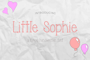 Little Sophie: The Playful Script Font for Bold Campaigns