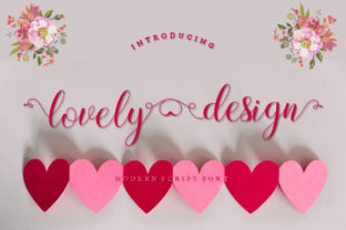 Lovely Design: A Modern Calligraphy Typeface for Web