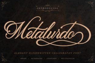 Metalurdo: A Premium Script Font for Web Design