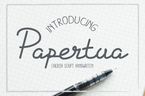 Papertua: The Elegant Script Font for Your Brand