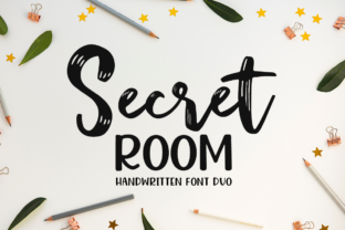 Secret Room Duo: A Playful Brush Font Review