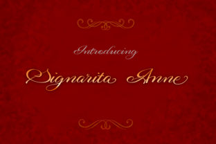 Signarita Anne: The Handwritten Font for Bold Brands