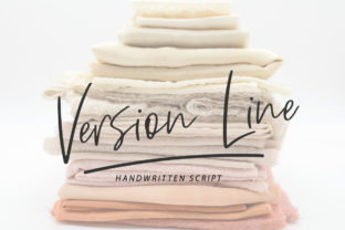 Version Line: A Chic Script Font for Your Brand