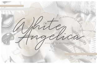 White Angelica: A Handwritten Font for Elegant Branding